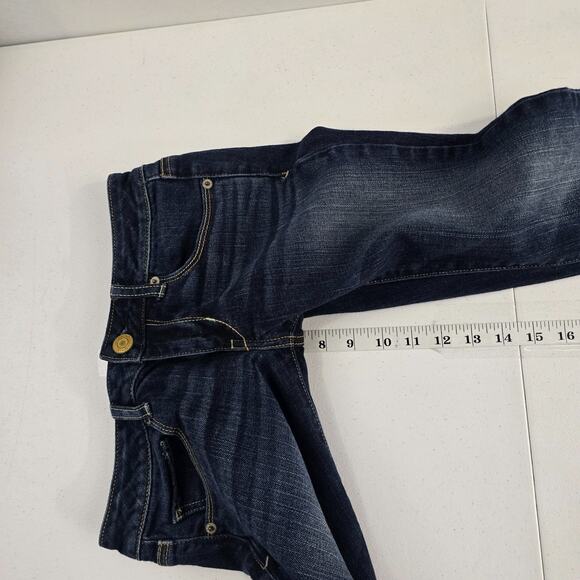 American Eagle stretch skinny jeans blue‎ 2 denim womens 6700 - Picture 7 of 10